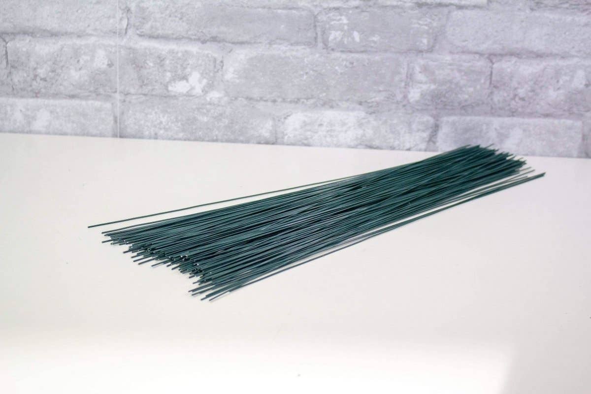 Green Floral Wire: 50 Pack