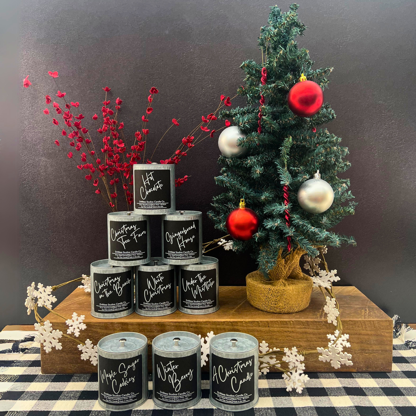 Christmas Cookies Soy Candle - Farmhouse Holiday Candles