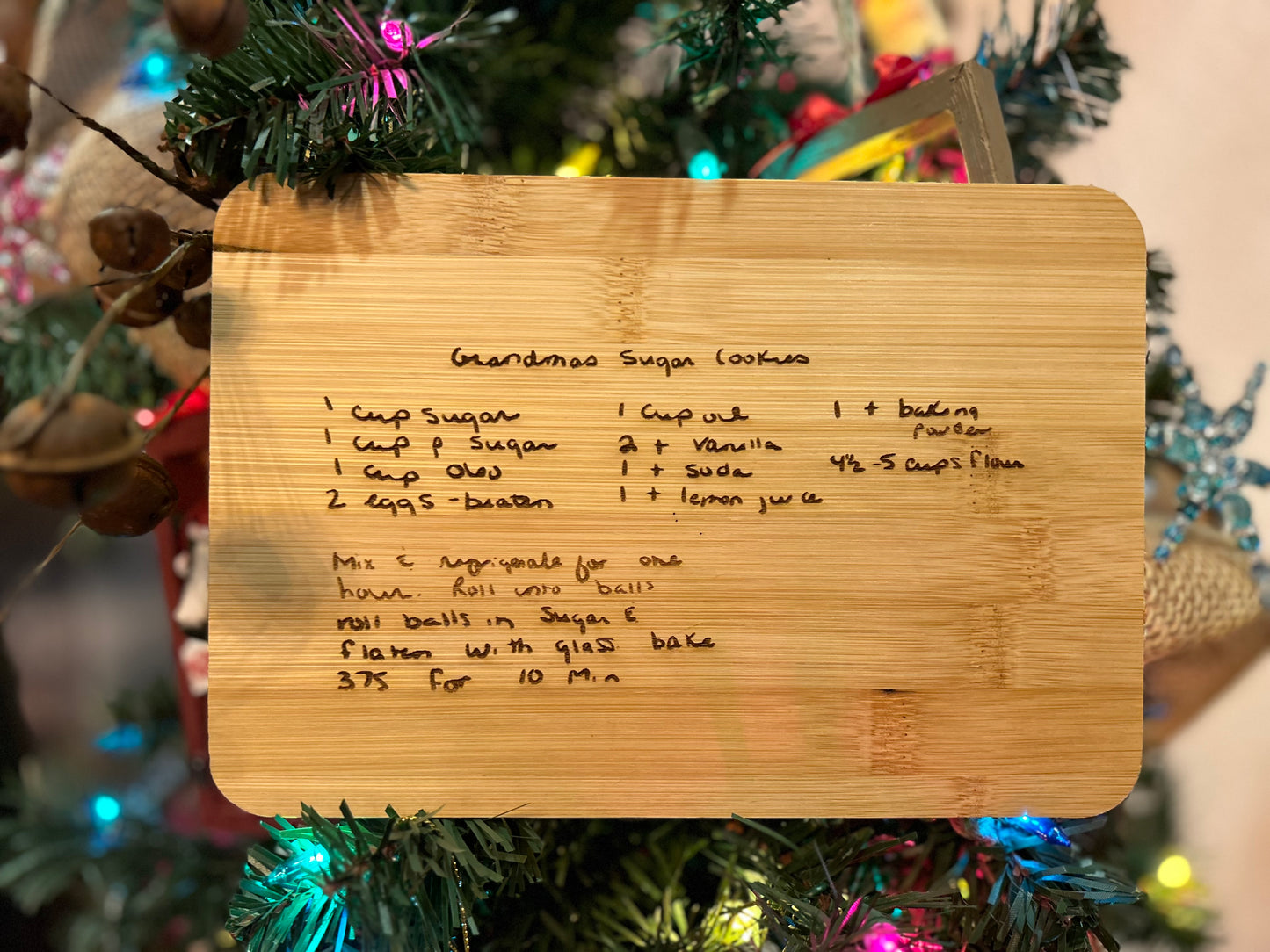 Christmas Special Cutting Board