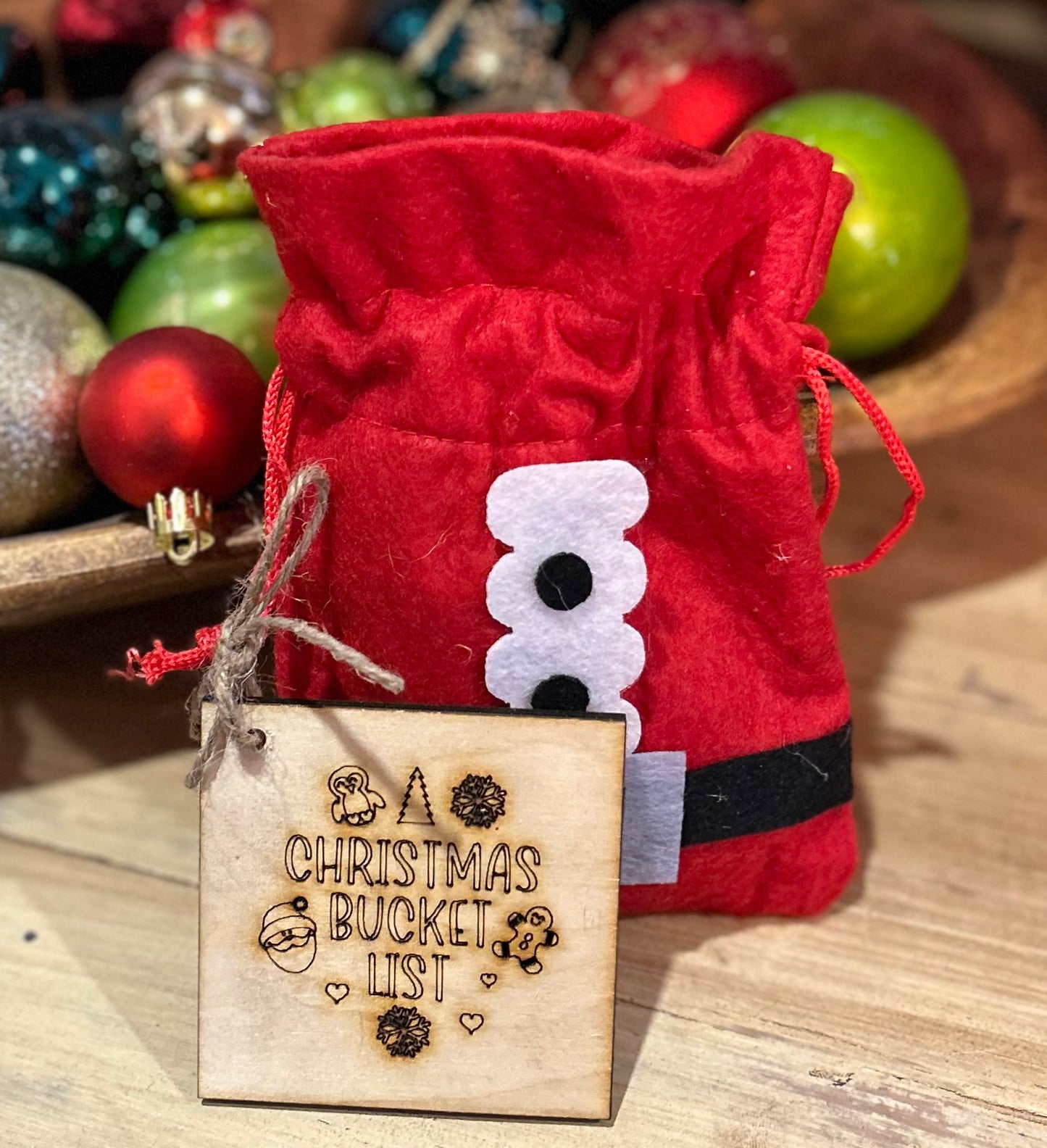 Christmas Bucket List Tokens