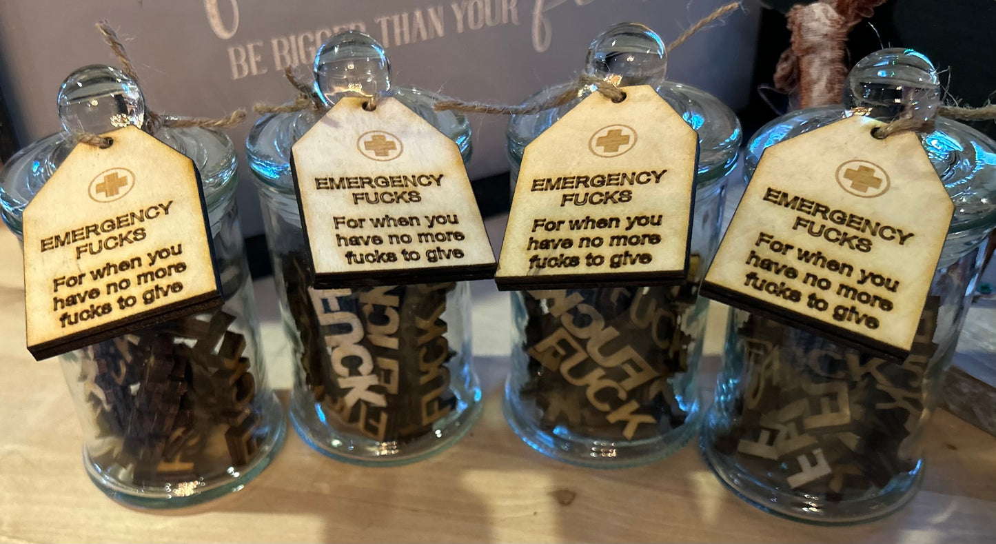 Emergency F*ck Jar