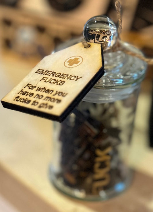 Emergency F*ck Jar