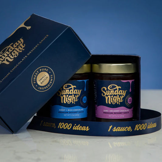 SWEET + DARK CHOCOLATE DUO GIFT BOX
