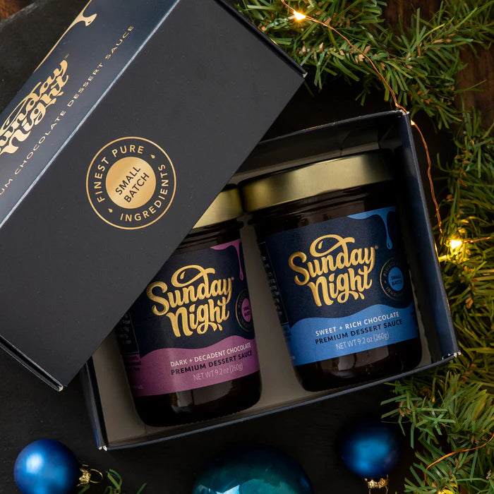 SWEET + DARK CHOCOLATE DUO GIFT BOX