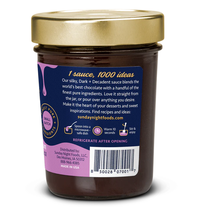 GIFT-WRAPPED JAR DARK + DECADENT CHOCOLATE