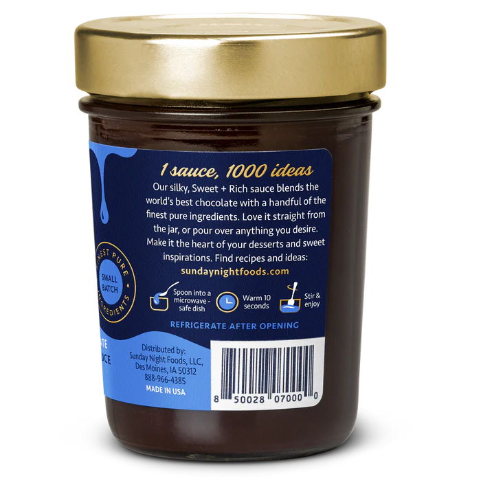 GIFT-WRAPPED JAR SWEET + RICH CHOCOLATE