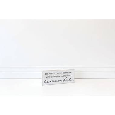 10x4x1.5 wood sign (RMBR) wh/bk