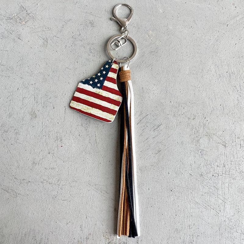 Western Style Keychain Leather Key Chain
