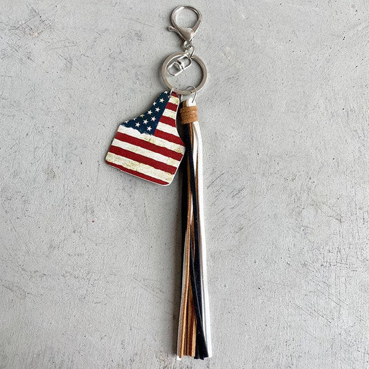 Western Style Keychain Leather Key Chain