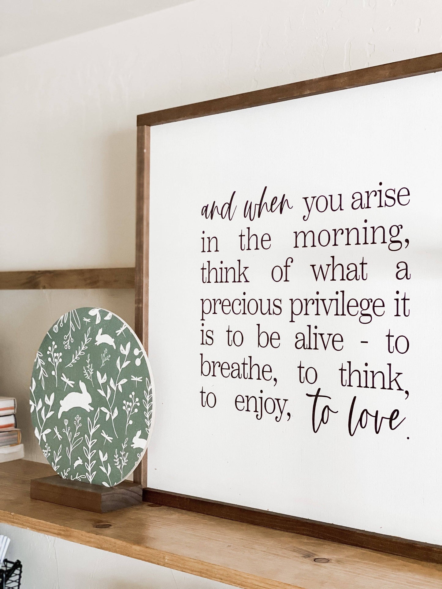 And When You Arise in the Morning