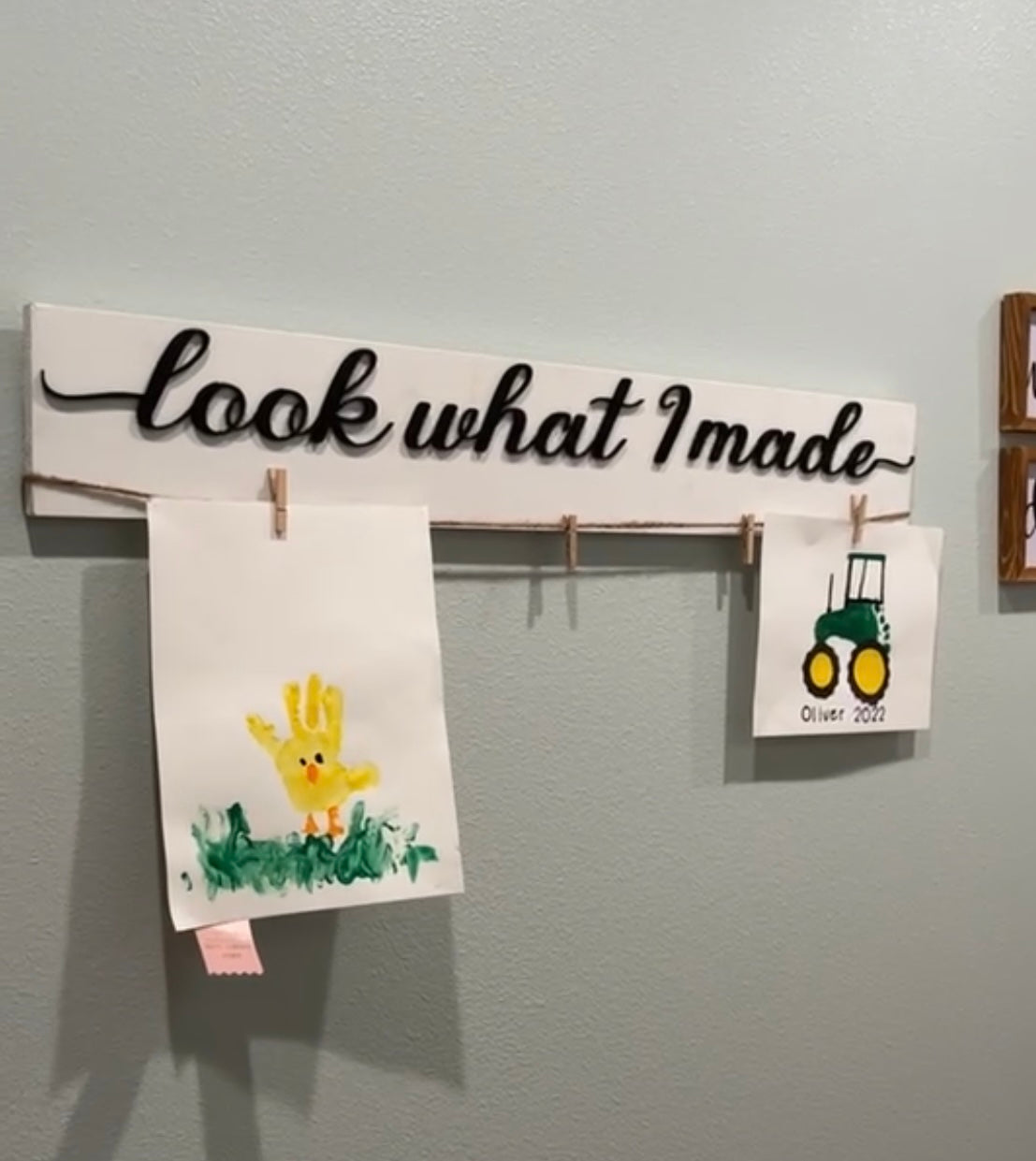 Look What I Made Sign