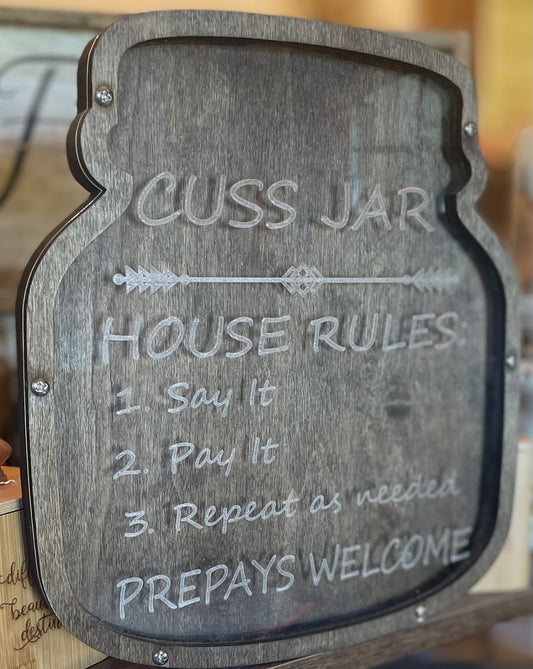 Cuss Jar Piggy Bank