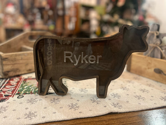 Cow Piggy Bank