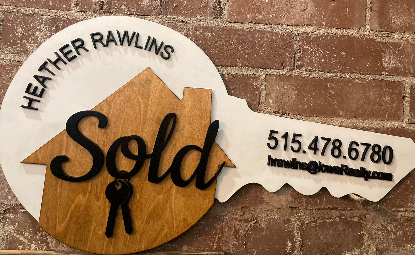 Realtor Sold Key Sign