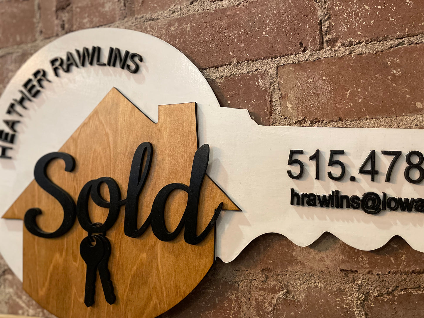 Realtor Sold Key Sign