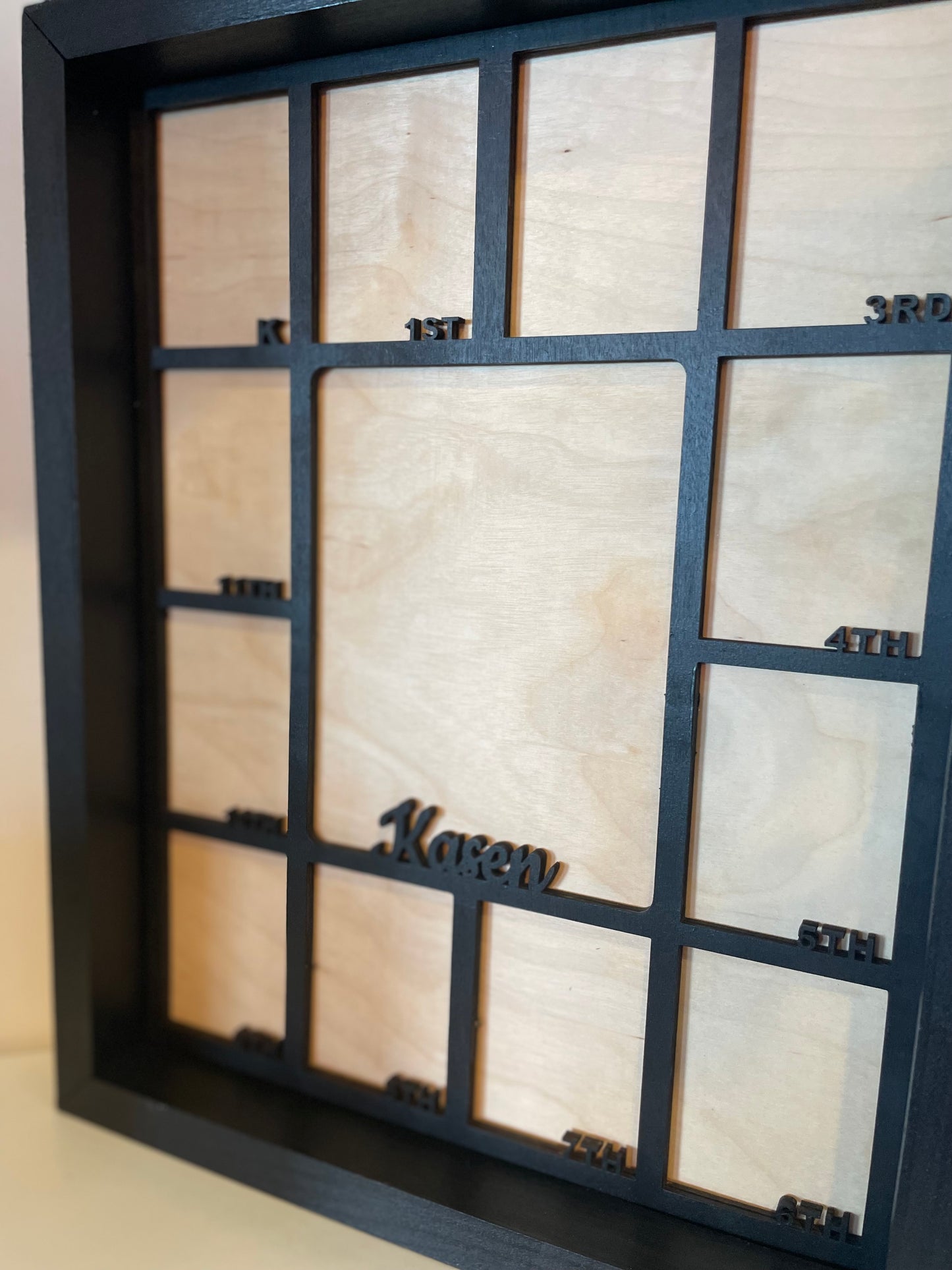 k-12 School years picture frame