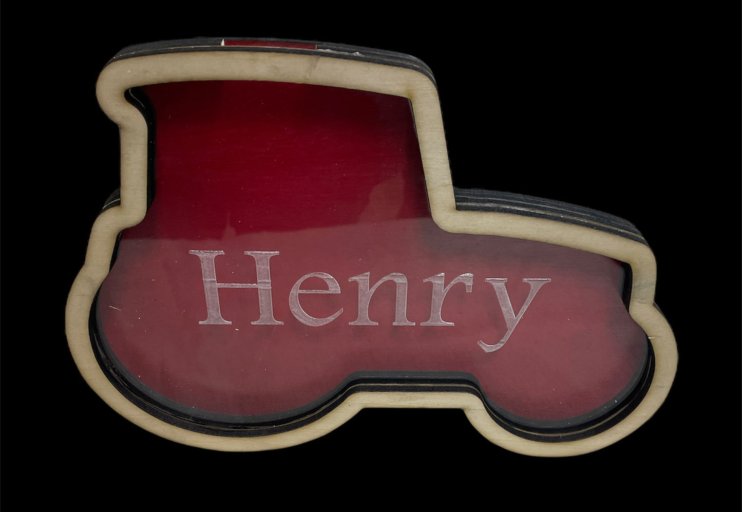 Custom Tractor Piggy Bank