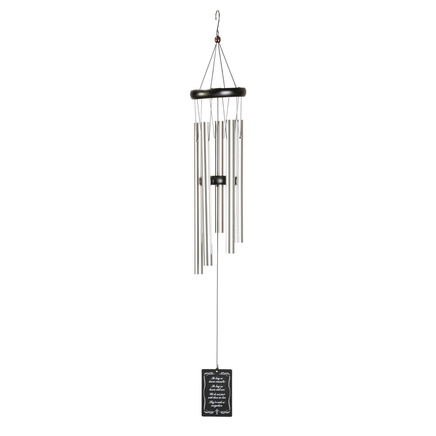 AS LONG AS HEART REMEMBER WINDCHIME 35"