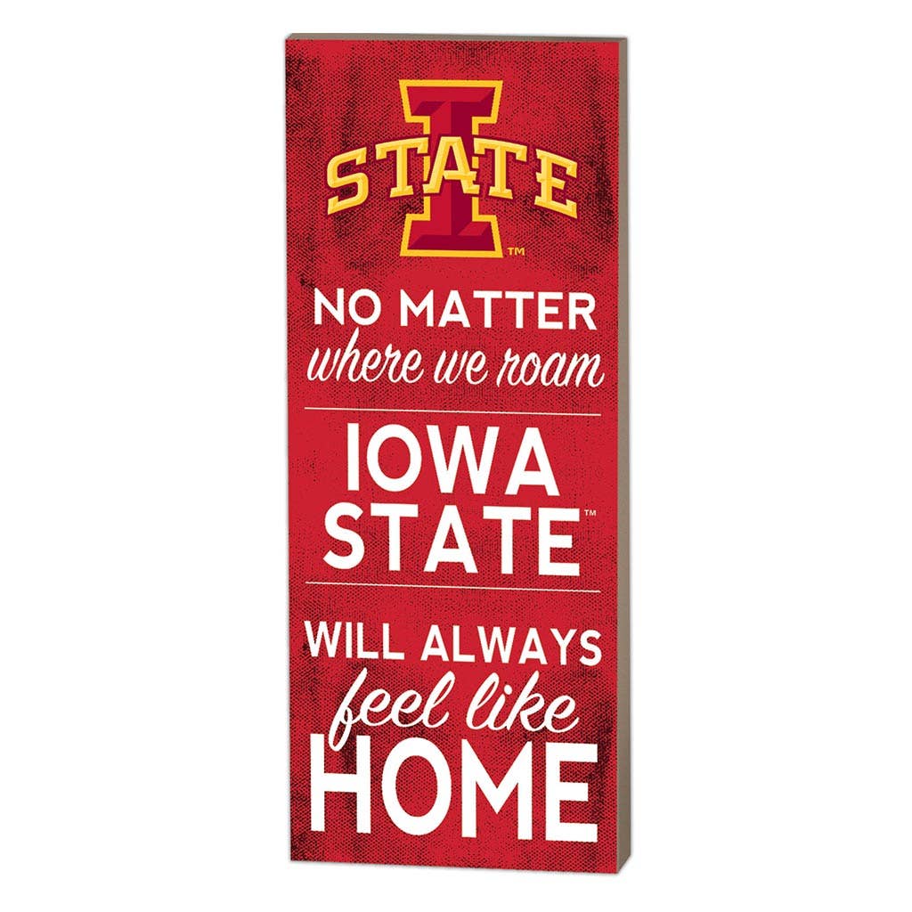 7x18 No Matter Where Iowa State Cyclones