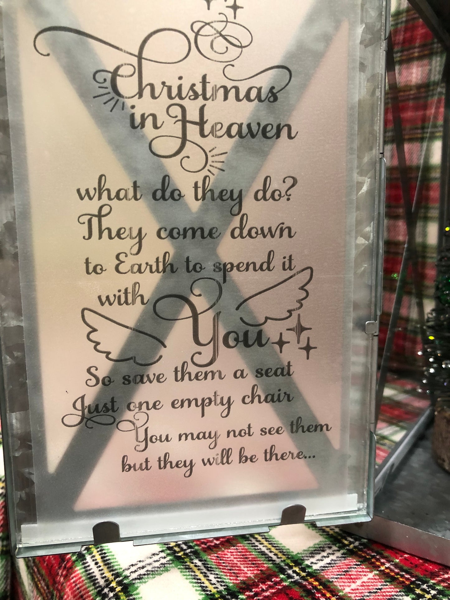 Christmas In Heaven Lantern