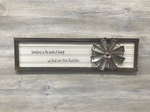 Winds of Change Sign