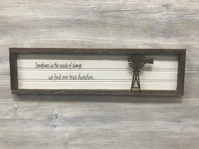 Winds of Change Sign