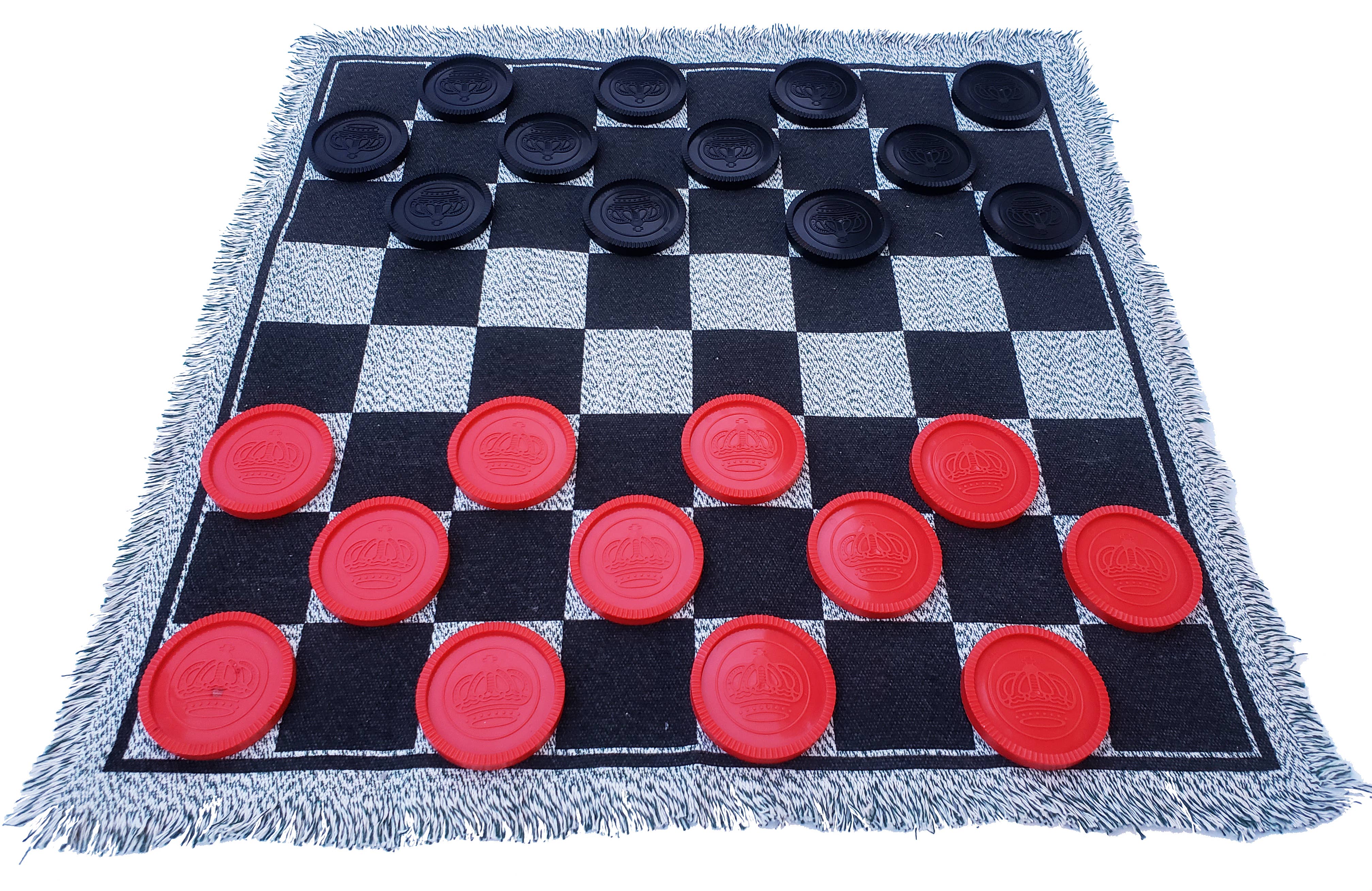 GIANT CHECKERS BOARD SET, Magic Special Events