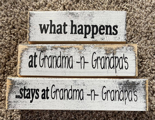 GRANDMA AND GRANDPA'S