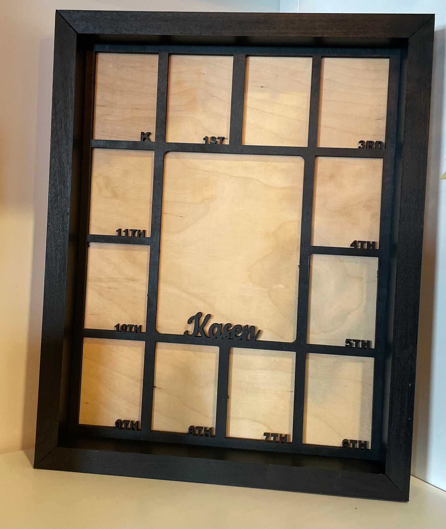 k-12 School years picture frame