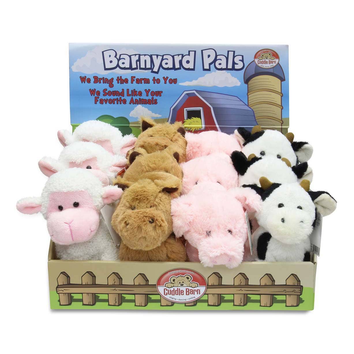 Barnyard Pals (Soft Small Barn Animals Kids Plush Toy)
