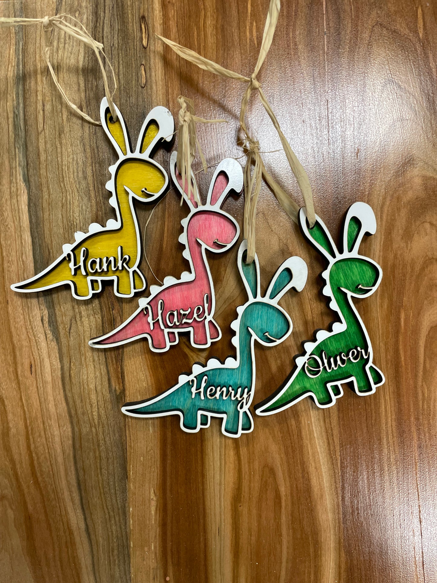 Dino Easter Tag