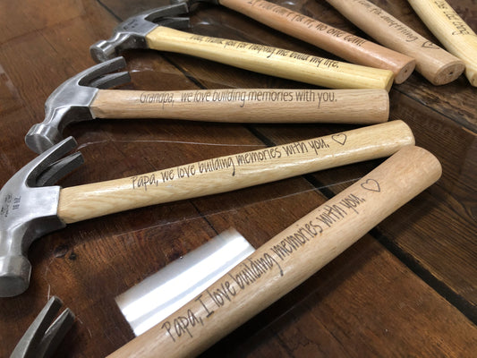 Personalized hammers